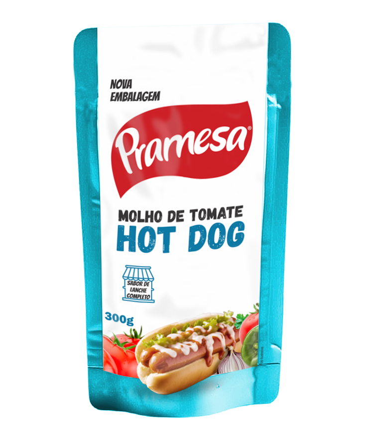 MOLHO TOM HOT DOG SC PRAMESA 300G